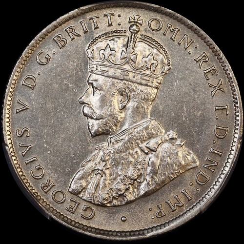 1923 Florin about Unc (PCGS AU58)