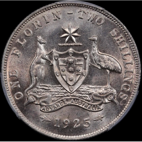1925 Florin Unc (PCGS MS62)
