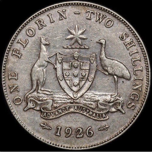 1926 Florin good VF