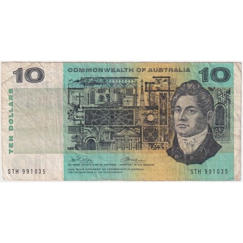 1972 $10 Note Commonwealth of Australia Phillips/Wheeler STH First Prefix R304F Fine