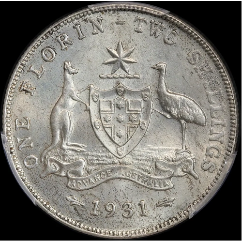1931 Florin Choice Unc (PCGS MS64)