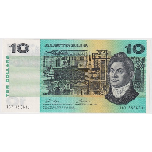 1974 $10 Note Australia Phillips/Wheeler R305 Uncirculated