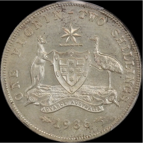1936 Florin Unc (PCGS MS62)
