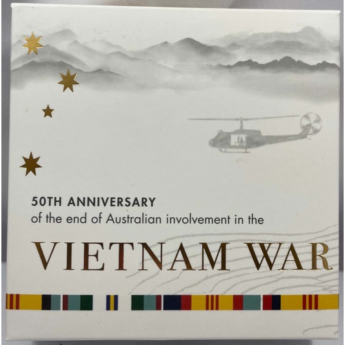2023 Silver 2 Dollar Proof Coin C Mintmark Vietnam War