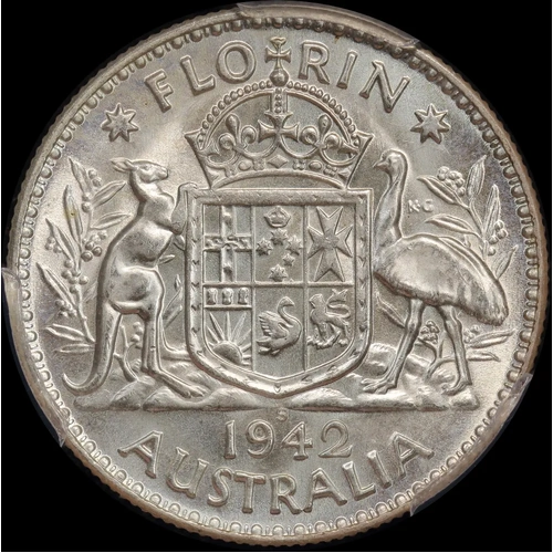 1942-S Florin Choice Unc (PCGS MS64)