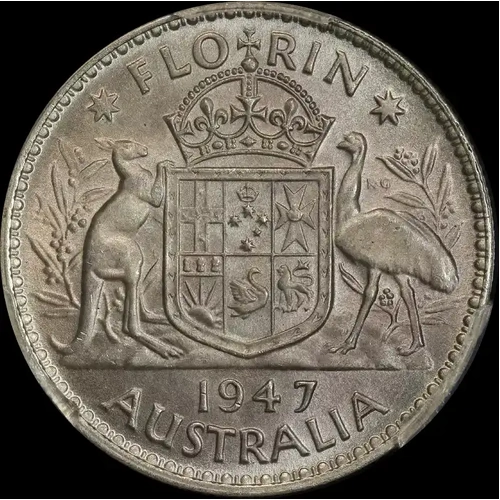 1947 Florin Choice Unc (PCGS MS64)