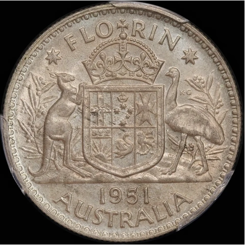 1951 Florin Choice Unc (PCGS MS64)