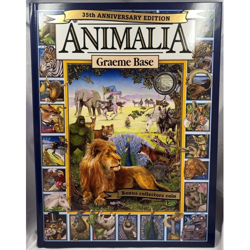 2021 20 Cent Coloured Uncirculated Coin in Children's Book - Animalia