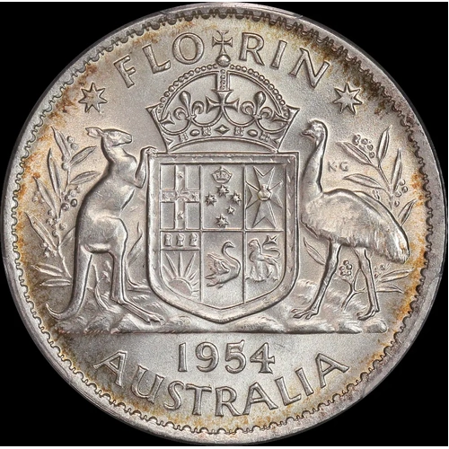 1954 Florin Choice Unc (PCGS MS63)