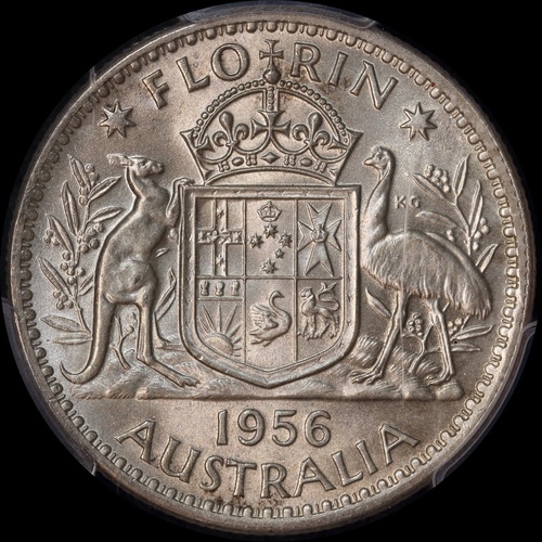 1956 Florin Choice Unc (PCGS MS64)
