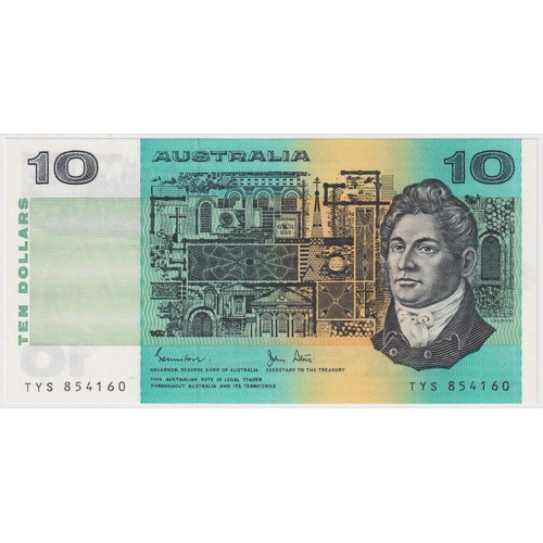 1983 $10 Note Johnston/Stone R308 Uncirculated