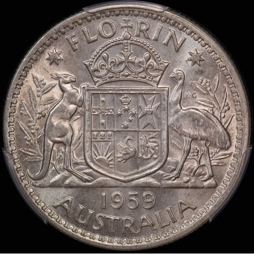 1959 Florin Choice Unc (PCGS MS63)