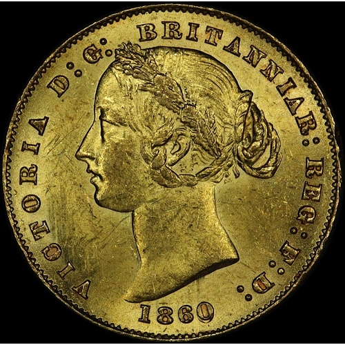 1860 Sydney Mint Type II Sovereign PCGS MS61