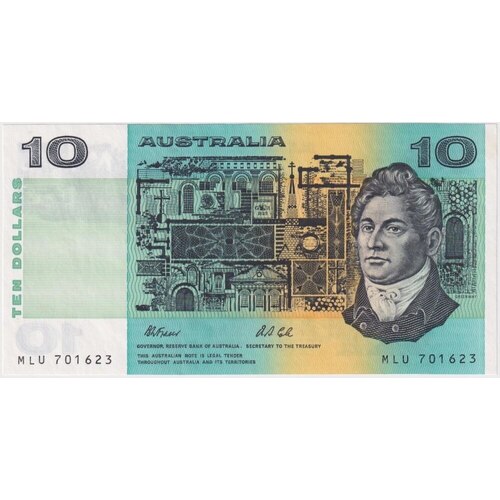 1991 $10 Note Paper Fraser/Cole With PIL R313a Uncirculated