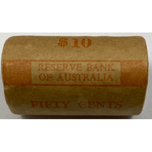 1970 50 Cent RBA Roll Captain Cook - Tails / Tails