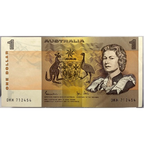 1982 $1 Note Split Bundle of 50 Notes Johnston/Stone