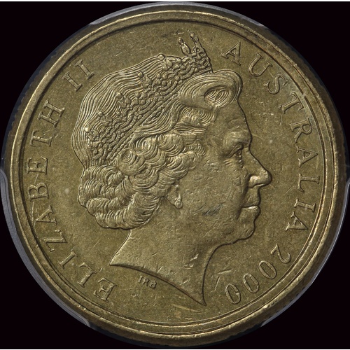 2000 One Dollar Ten Cent Mule about Unc PCGS AU58