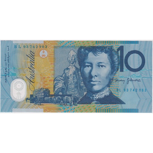 1993 $10 Note Fraser/Evans R316a Uncirculated