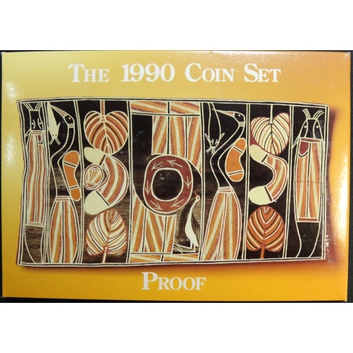 1990 Proof Set Coin Fair Issue