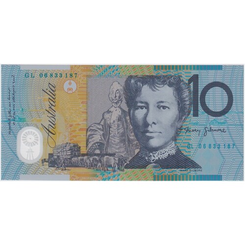 2006 $10 Note GL06 Last Prefix MacFarlane/Henry R320cL Uncirculated