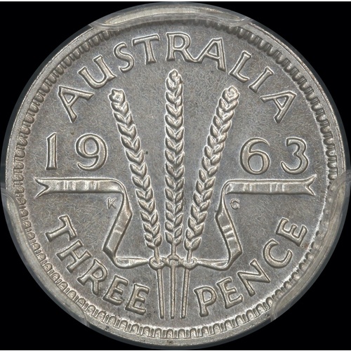 1963 Silver Four Coin Proof Set Melbourne Mint PCGS PR65 - PR66