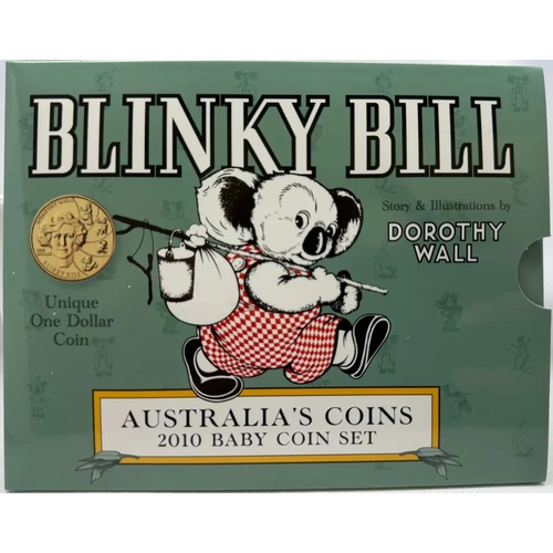 Australia 2010 Baby Uncirculated Mint Coin Set Blinky Bill