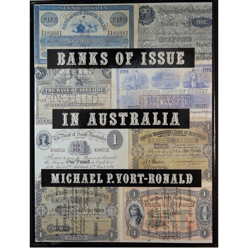 Banks of Issue In Australia Hardcover Book By Mick-Vort Ronald