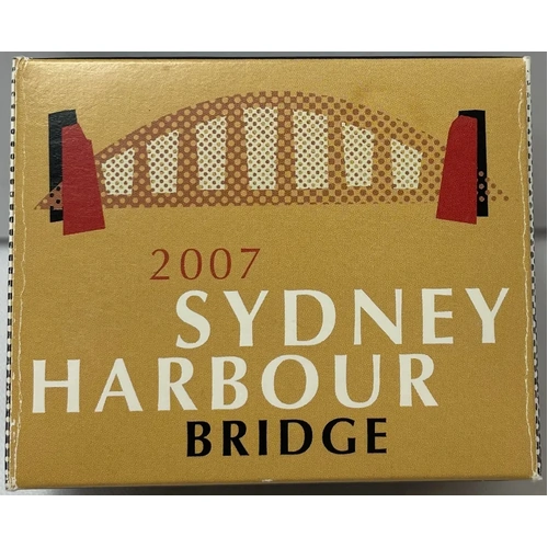 2007 Gold 1/25 ozt Proof Coin Sydney Harbour Bridge