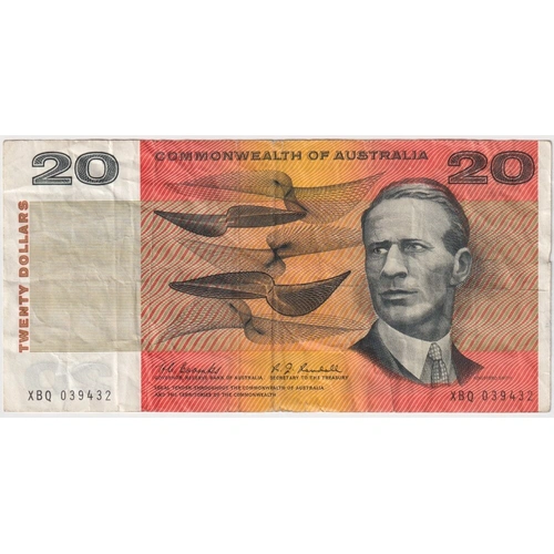 1968 $20 Note Coombs/Randall R402 Very Good