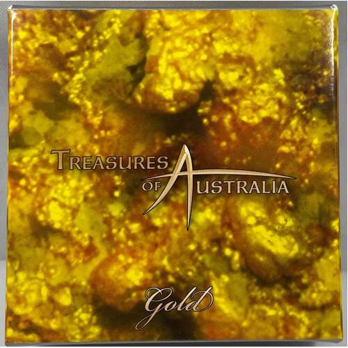 2010 Silver One Ounce Proof Coin Treasures Of Australia - Gold