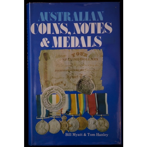 Collecting Australian Coins Myatt & Hanley Blue Hardcover Book
