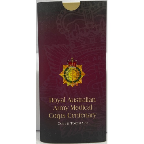 2003 Royal Australian Army Medical Corps 50c Coin and Token set