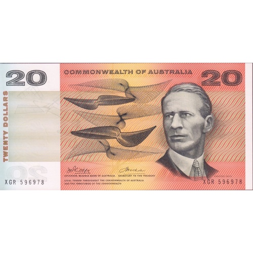 1972 $20 Note Commonwealth of Australia Phillips/Wheeler R404 Uncirculated