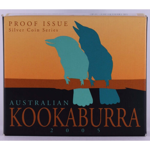 2005 Silver One Ounce Proof Coin Kookaburra