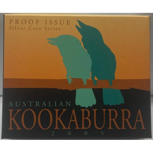 2005 Silver 1 Ounce Proof Coin Kookaburra