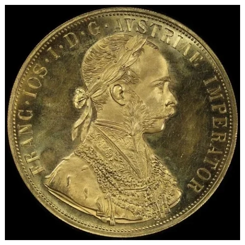 Austria 1915 Gold 4 Ducat Restrike KM#2276 Uncirculated