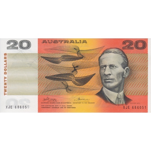 1974 $20 Note Australia Phillips/Wheeler R405 Uncirculated