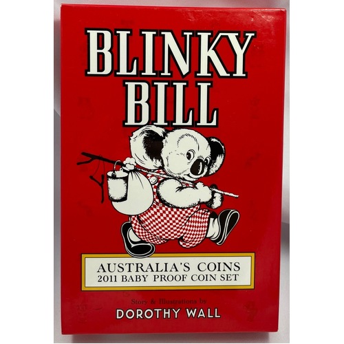 2011 Baby Proof Coin Set Blinky Bill