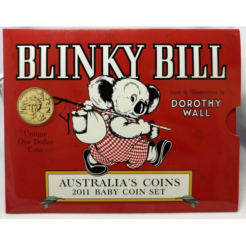 Australia 2011 Baby Uncirculated Mint Coin Set Blinky Bill