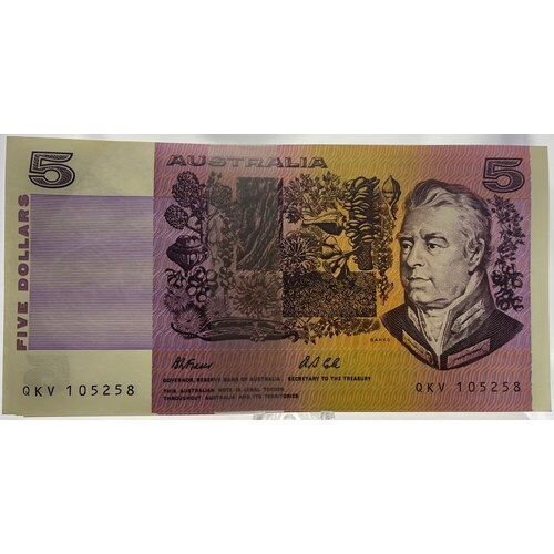 1991 $5 Note Bundle Paper Fraser/Cole R213 Uncirculated