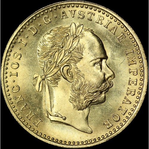 Austria 1915 Gold 1 Ducat KM#2267 Uncirculated