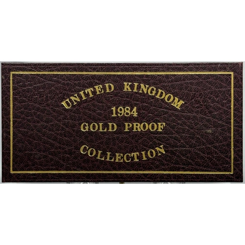 1984 Gold 3 Coin Proof Set (£5, Sovereign and Half)