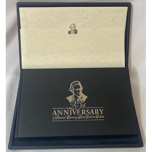 1991 Banknote Portfolio 25th Anniversary Of Decimal Currency