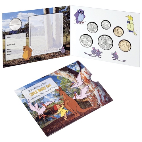 Australia 2012 Baby Uncirculated Mint Coin Set Dot and the Kangaroo