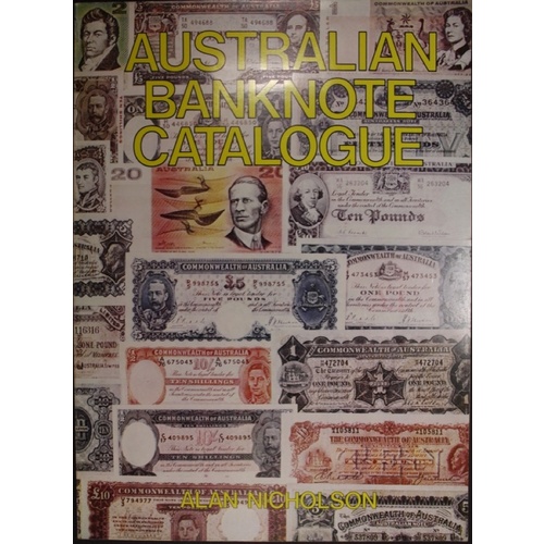 Australian Banknote Catalogue Book by Alan Nicholson