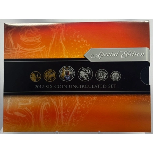 Australia 2012 Uncirculated Mint Coin Set Special Edition