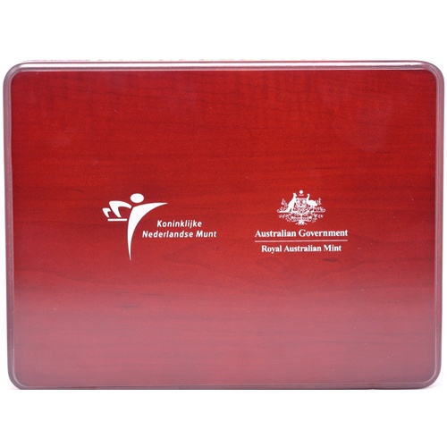 2006 Gold and Silver Four Coin Proof Set Australia / Netherlands Duyfken