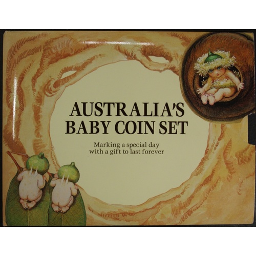 Australia 1994 Baby Uncirculated Mint Coin Set Year Of The Family (Wide Date)