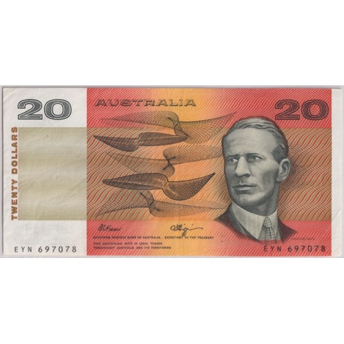 1990 $20 Error Note Fraser/Higgins R412 Inverted Sheet PCGS VF30 PPQ
