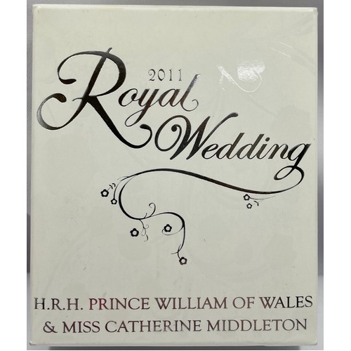 2011 Silver 1 Ounce Proof Coin Royal Wedding Kate and Will